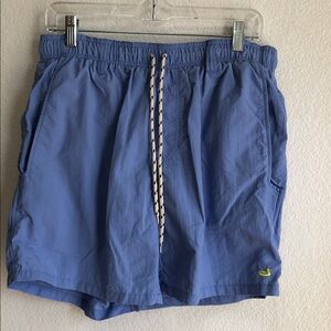 Southern Marsh Blue Drawstring Shorts trunks small